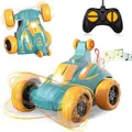 RC Cars 360� Spins Flips 4-Wheel Drive with Lights& Music Kids Stunt Car Toys Kids Gifts Age 3+