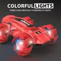 2.4 GHz Remote Control Stunt Drift Car 360�Flips All-round Driving RC Cars Toy for Boys Girls Age 14+ (Red)
