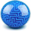 Amaze 3D Gravity Memory Sequential Maze Ball Puzzle Toy Gifts for Kids Adults - Challenges Game Lover Tiny Balls Brain Teasers Game (Blue)