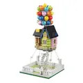 Balloon House Building Kit for Kids Ages 8-14, 635 Pieces Creative Building Blocks Set, Girls Toys for Christmas Birthday Gifts