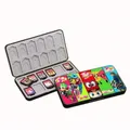 Switch Game Card Storage Case with 24 Cartridge Slots and 24 Micro SD Card Storage with Magnetic Closure