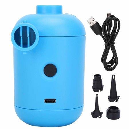Electric Air Pump, USB Electric Air Pump Universal DC5V Inflator for Pneumatic Boat Inflatable Bed Sofa Bicycles and Spare Parts
