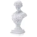 Classical Greek Venus Milo Bust Statue, Resin Sculpture Figurine for Home Decor