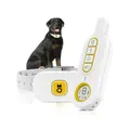 Dog Training Collar Waterproof Remote Rechargeable Electric Training Collar with 3 Safe Training Modes Beep, Vibration, Safe Shock Modes Suitable for Dogs