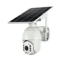 Solar Monitoring Camera Outdoor 360� Yuntai Network Night Vision Mobile Phone Remote Home Wireless Camera(Operated with Wifi and TF Card is not Included)