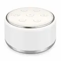 White Noise Machine For Sleeping Baby and Adults With Night Light, 34 Soothing Noises, USB Rechargeable Auto-Off Timer for Kids, Home,Travel