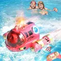 Remote Control Boat for Pools and Lakes, RC Boat Water Toy with Light, Fast RC Boats for Adults and Kids, 2.4GHz Remote Control