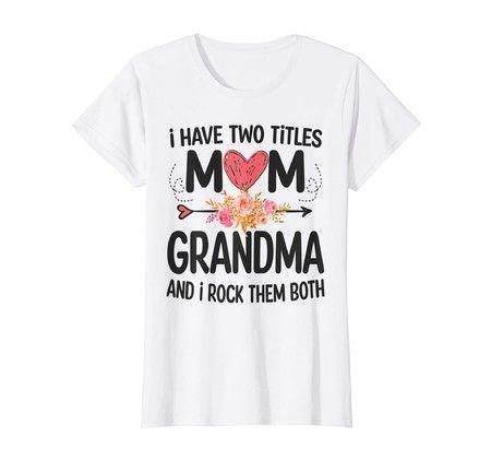 Pure Cotton Mom Grandma Mothers Day Gift T-Shirt 170-180CM