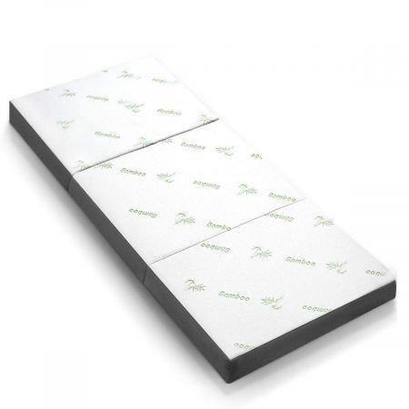 Giselle Bedding Folding Foam Portable Mattress Bamboo Fabric