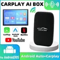 Android Box Wired For Carplay Wireless Android Auto Adapter For Car Universal Netflix Youtube Multimedia Video Player