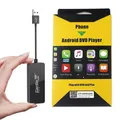 CarPlay Android Auto Dongle Wired for Car Radio with Android System Version 4.4.2 and Above, Install AutoKit App in Car System, Dongle Connect Car AutoKit App to Get CarPlay