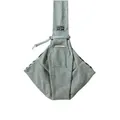 Pet Shoulder Bag, Strap Comfortable Shoulder Bag Outdoor, Pet Carry Bag, Small Pet Strap with Mobile Pocket,Gray