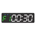 Mini Gym Timer Clock, Magnetic LED Interval Timer for Workout Home Gym Garage Fitness (Black)