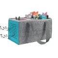 Carry Bag for Toniebox Audio Player Starter Set,Felt Organizer Case for Tonie Starter Set Storage Bag (Blue)