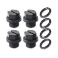 4 Pack Drain Plugs with O Rings Compatible with Hayward Pool Pumps