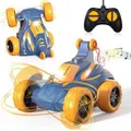Remote Control Car, 360 Degree Flips Rotating?with Lights and Music for Boys 4-7 Boys Girls