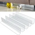 Clear Toy Blockers for Furniture,Stop Things from Going Under Couch Sofa Bed and Other Furniture,Suit for Hard Surface Floors Only (5pcs,3.2Inch High)
