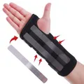 Wrist Brace for Carpal Tunnel, Adjustable Wrist Support Brace, Night Sleep Splint, Great for Wrist Pain, Sprain, Sports Injuries, with Splints Right Hand