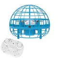 UFO Flying Ball Toys, Unique 360 Rotating Hand Operated Drone with LED Light for Boys Girl