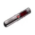 K2 1.3" LED Digital Voice Recorder MP3 Player - Brown (8GB)