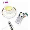 DVR20 1.44" Screen Digital Voice Recorder / MP3 Player - Silver White (8 GB)