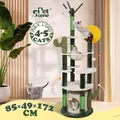 172cm Cat Tower Tree Scratching Post House Bed Sisal Scratcher Cave Furniture Condos Climbing Stand Play Hammock Balls