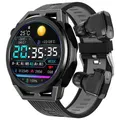 New N18 Smart Watch Tws 2 In 1 HIFI Stereo Wireless Bluetooth Dual Headset Call For Android IOS Color Black