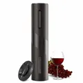 Electric Wine Opener with Foil Cutter One-click Button Reusable Automatic Wine Corkscrew Remover for Home Party Bar Wedding