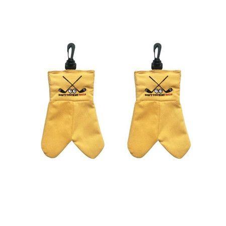 2 PCS Golf Ball Bag Fitting Peg Holders Bags Holding Pouch Storage Holder