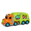 Toddler Car Toys for 3 4 5 6 Years Old Construction Transport Truck for Kids Boys Girls (Green)