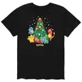 SizeXXL Pokemon: Christmas - Pikachu CHRISTMAS Holiday Vibes T-Shirt SHORTSLEEVE