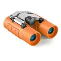Real Binoculars for Kids 8x21 High-Resolution Optics Compact Toy Binocular for Bird Watching Travel Camping(Orange)