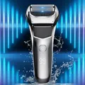 Electric Razor for Men,Shavers for Men Electric Razor Wet Dry,Rechargeable Mens Shaver Electric Foil for Men Face Waterproof,USB Travel Cordless Man Electric Razor Shaving Facial with Trimmer