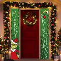 Grinch Christmas Decorations Grinch Porch Sign Door Banner Merry Grinchmas Theme Photography Yard Sign Banner C