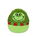 Christmas Stuffed Animal Plush Green Monster Plush Toy, Christmas Pillow Soft and Comfortable, Suitable as a Gift for Boys and Girls 25cm