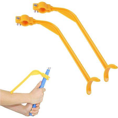 2 Pcs Golf Training Aids Swing Correcting Trainer Tool Golf Accessories