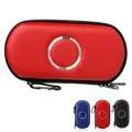 PSP Carring Case Portable Travel Pouch Cover Zipper Bag Compatible for Sony PSP 1000 2000 3000 Game Console (Red)