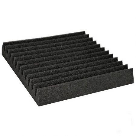 Alpha 60pcs Acoustic Foam Panels Tiles Studio Sound Absorbtion Wedge 30X30CM