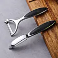 2PCS Y Shaped and I Shaped Stainless Steel Peelers for Vegetable, Apple