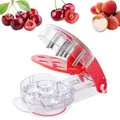 Cherry pitter tool pit remover Push-Pull Six-Hole Seed and Olive Date Quick Pit Remover Easy to use, great kitchen tool