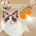 Electric Pet Comb Pet Hair Removal Steamy Massage Comb, Pet Spray Grooming Brush for Cats Dogs