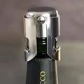 2Pcs Champagne Sealer Stopper, Stainless Steel Sparkling Wine Bottle Plug Sealer Set for Champagne