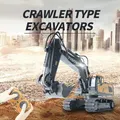 Remote Control Excavator ,1:20 Remote Control Digger Excavator Toys,11CH Engineering Vehicle Excavator Toy