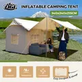 5 Man Large Inflatable Camping Tent Instant Pop Up Air Backpacking Sun Shade Family Shelter Outdoor Hiking Waterproof