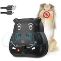 Rechargeable Ultrasonic Anti Dog Barking Device Auto Dog Barking Control Devices with 3 Modes-Black