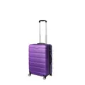 Slimbridge 20" Luggage Suitcase Trolley Travel Packing Lock Hard Shell Purple