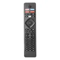 NH800UP RF402A-V14 IR Remote Control Compatible with Philips Android 4K Ultra HD Smart LED TV Replacement Controller with Netflix Vudu YouTube Buttons (No Voice Function) (Without Battery)
