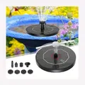 Solar Outdoor Landscape Fountain Led Courtyard Garden Rotating Electric Storage Water Pump Floating Bird Tub Small Fountain Solar Light