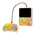 G6 Game Console 3.5 Inch Screen Handheld Portable Support 2 Players Video Gaming Machine for Kids (Pink,Double Style)