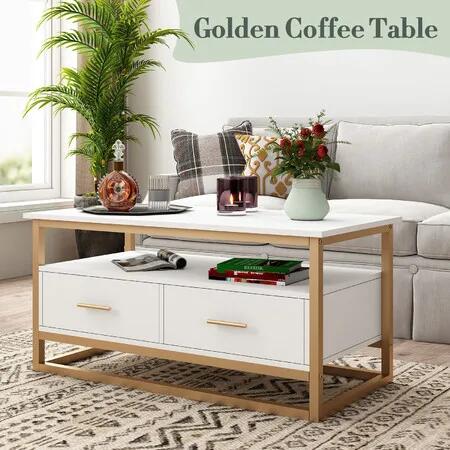 TV Stand Media Console Modern Storage Table Entertainment Centre Hidden Compartments Open Shelves